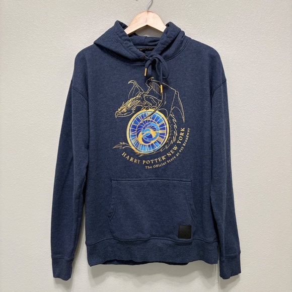Harry Potter NYC Dragon Hoodie - Navy, L - Picture 2 of 8